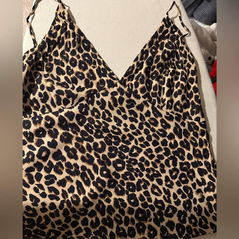 Reformation Leopard Camisole